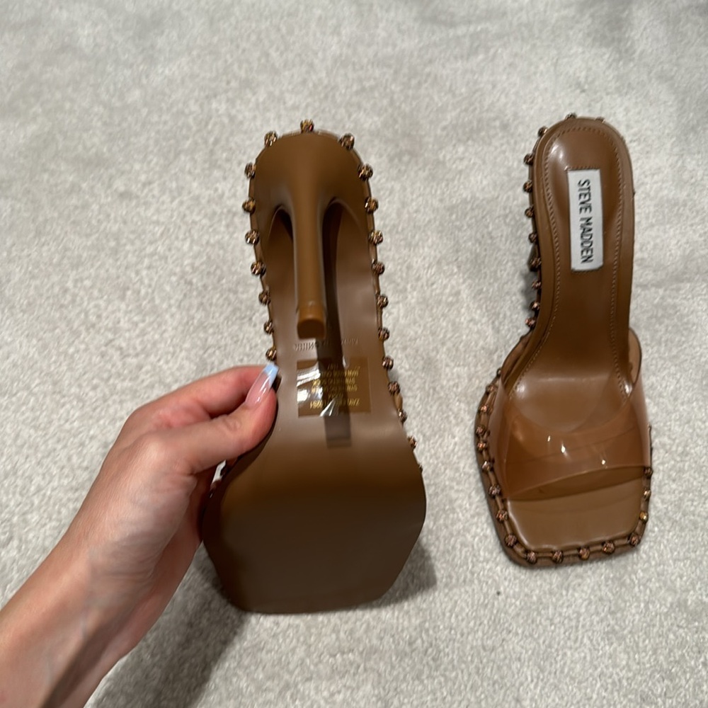 Steve Madden Square Toe Heels - Picture 3 of 3